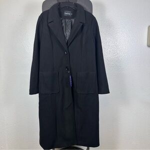 Chou Yatou | Women's Black Pea Coat